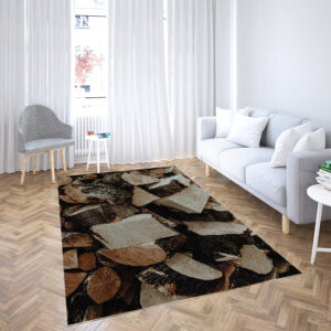 6 square rug geometric rug fluffy rug