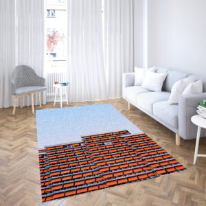 dark rug geometric pattern rug extra large rug