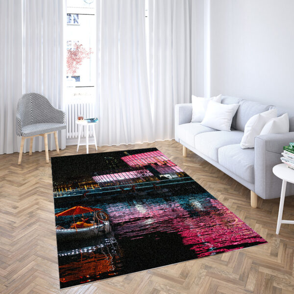 large fluffy rug plush area rugs thick rugs for living room