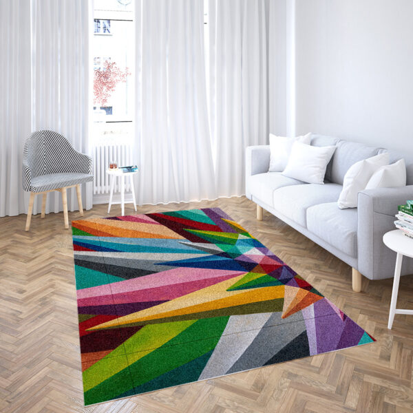 modern geometric rug 6x6 rug cabin rugs