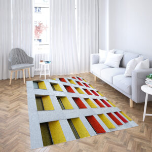 big round rug boho bedroom rug fawn print rug