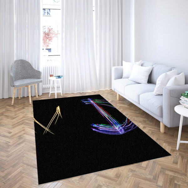 rubber back rug geometric pattern rug area rugs