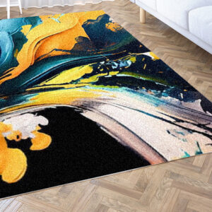 abstract rug leopard area rug non slip area rugs