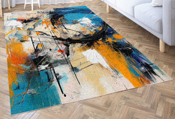 multicolor rugs for living room glam rug thick pile area rugs