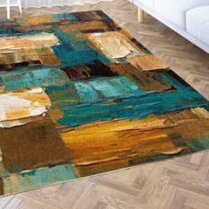 rug fluffy area rugs colorful boho rug