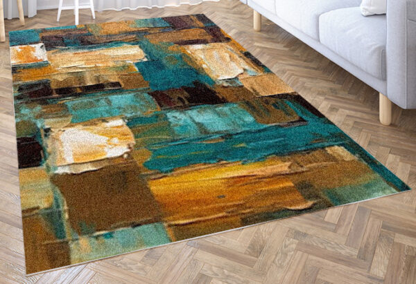 rug fluffy area rugs colorful boho rug