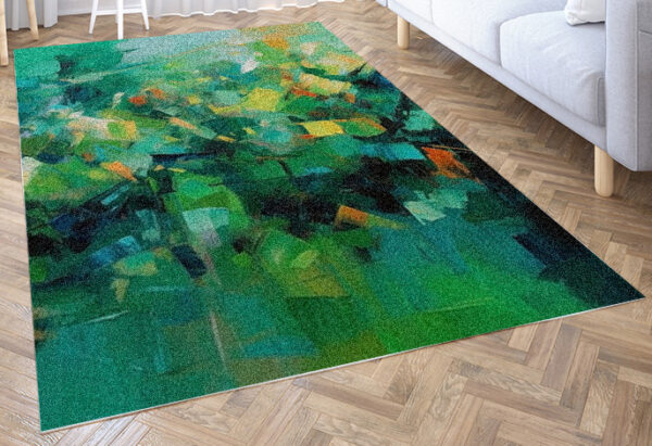 multicolor rug light area rug high traffic rug