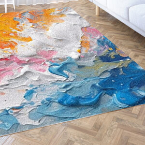 modern coastal rugs geometric shag rug large modern rugs