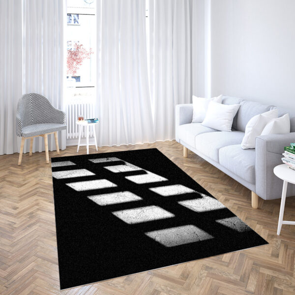 charcoal area rug geometric rug modern rugs for living room