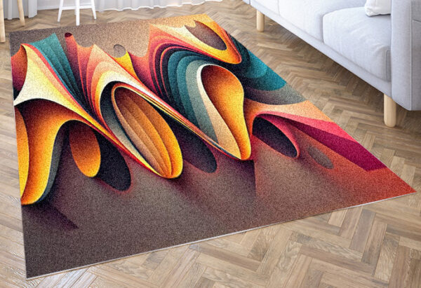 unique shaped rugs modern rug modern rug